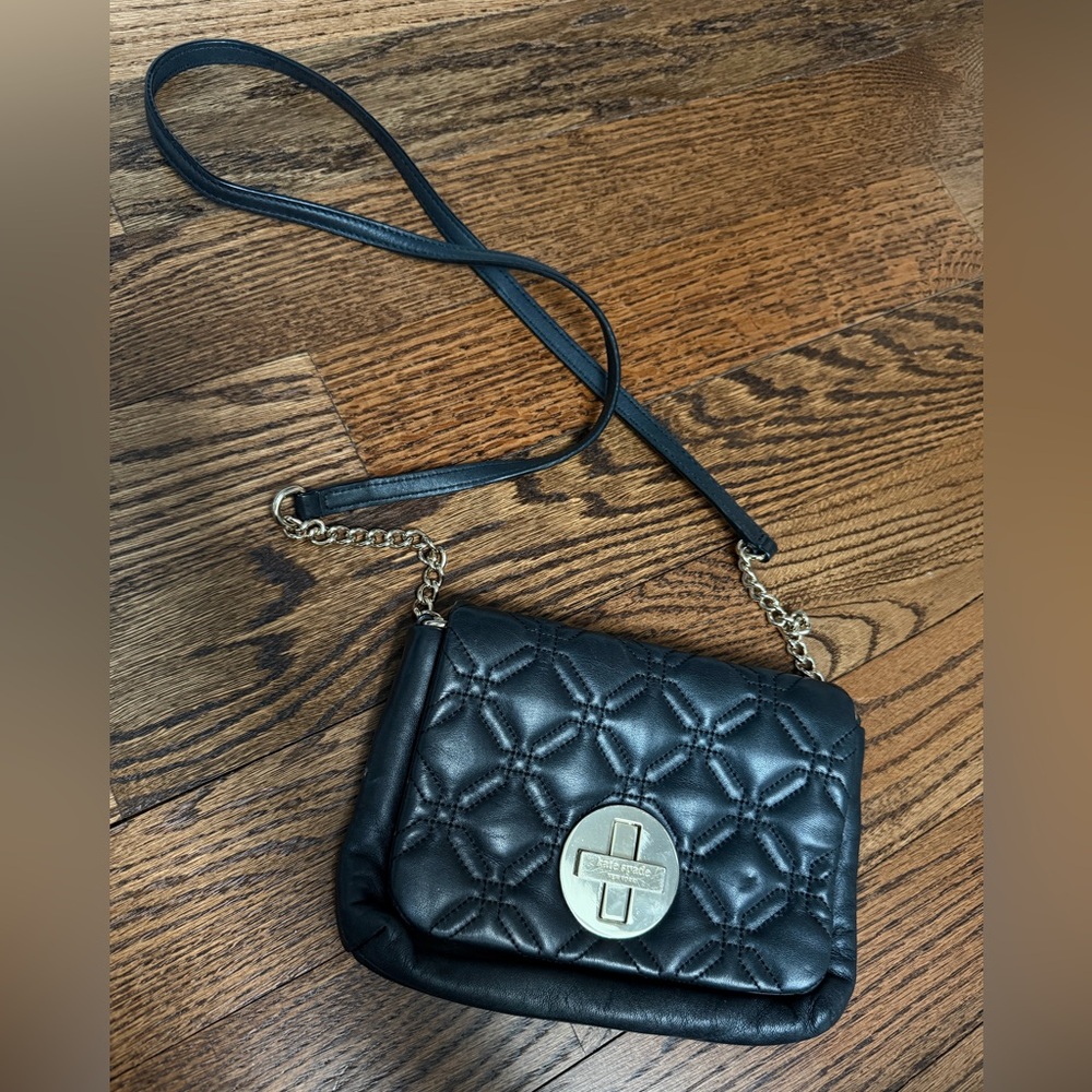 Kate Spade | Black Leather Crossbody Bag